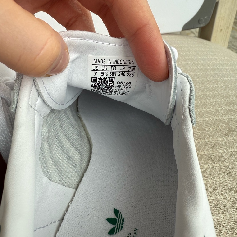 adidas Sambae Women’s Sneakers - white/collegiate green - Picture 9 of 11